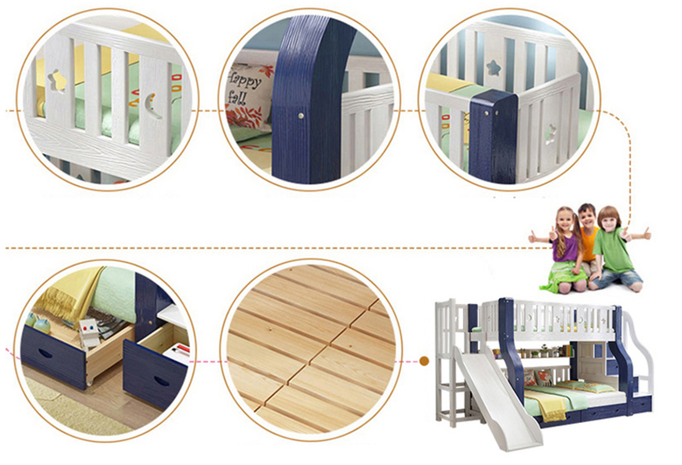 Children bedroom furniture pink kids bunk beds bunk bed manufacturers