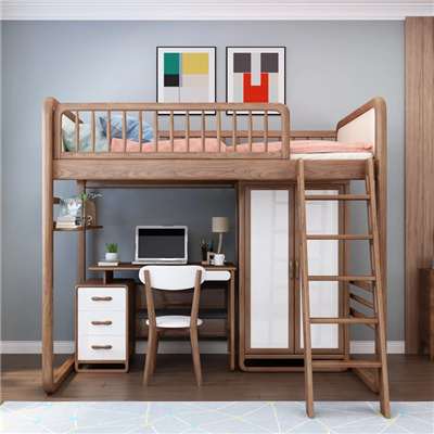 Space Saving Furniture Loft Bed With, Space Saving Twin Xl Bed