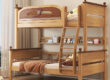 Custom solid wood children’s wooden bunk beds for bedrooms