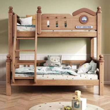 Bedroom furniture solid wood children’s bunk beds