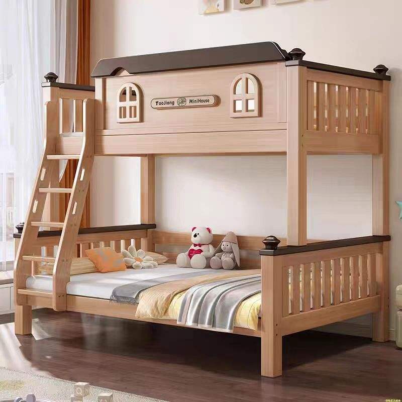Bedroom furniture solid wood children’s bunk beds