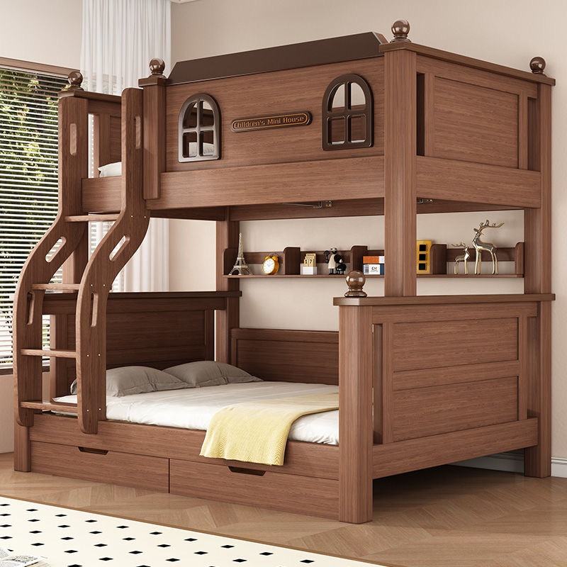 Bedroom furniture solid wood children’s bunk beds