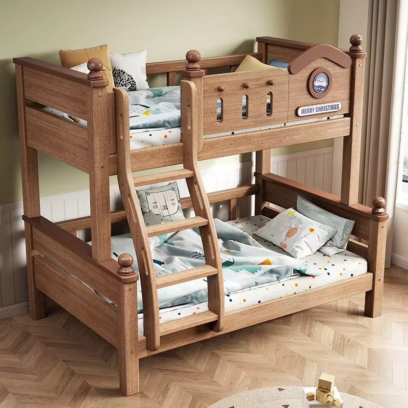 Bedroom furniture solid wood children’s bunk beds