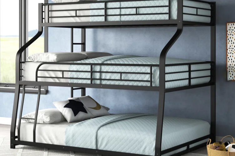 Adult triple bunk beds for apartments and dorms