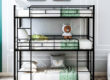 Modern metal frame triple bunk beds for adults