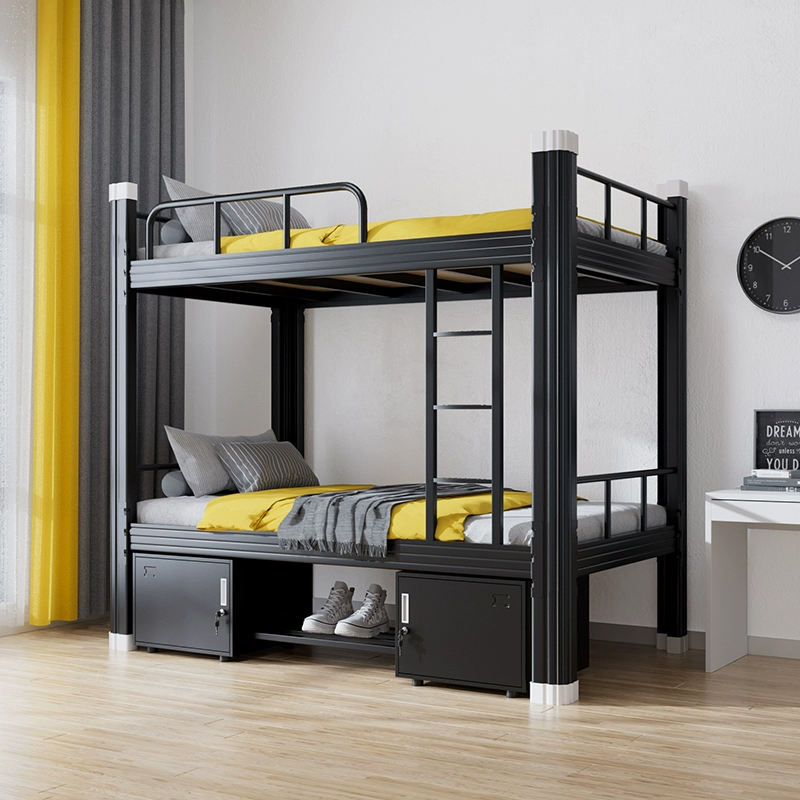 Detachable adult dormitory metal bunk beds