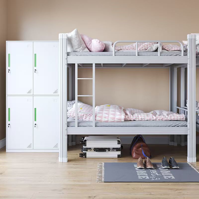 Student dormitory metal bunk beds for shared rooms