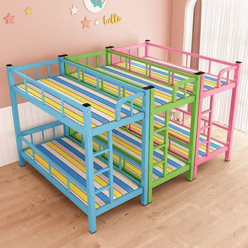 Children’s metal bunk beds for kindergarten nap rooms