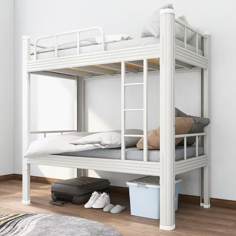 Heavy-duty metal bunk beds for dormitory housing