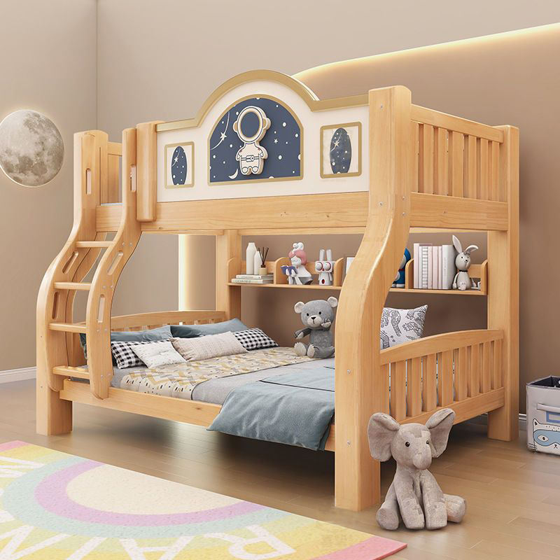 High-quality solid wood modern style children’s bunk beds