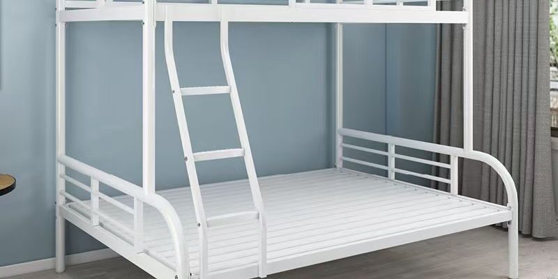 Metal bunk beds for children and student bedrooms