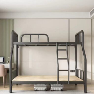 Metal bunk beds for children and student bedrooms