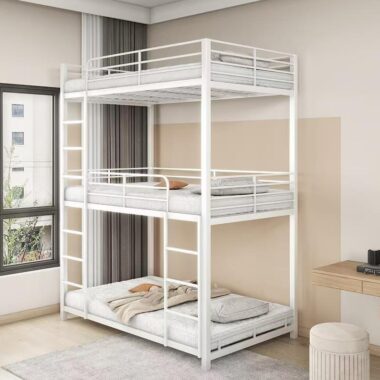 Adult triple bunk beds for staff dormitories