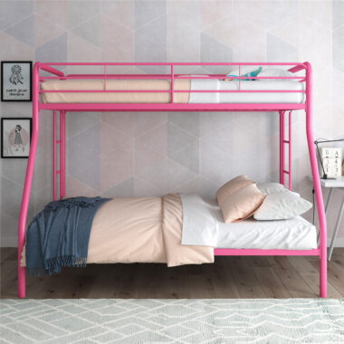 Durable modern design children’s metal bunk beds
