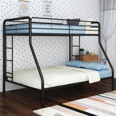 Durable modern design children’s metal bunk beds