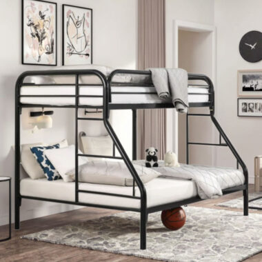 Durable modern design children’s metal bunk beds