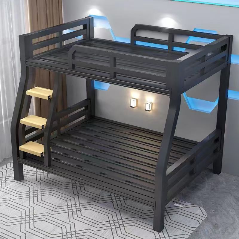 Reinforced heavy-duty adult metal bunk beds