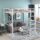 Metal loft beds for small apartment spaces