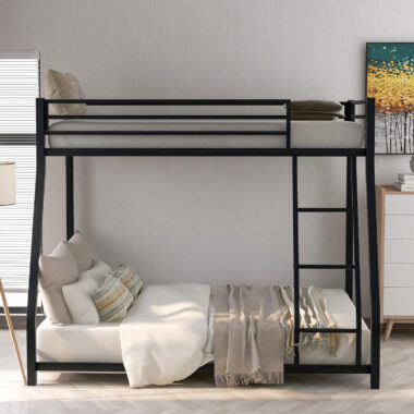 Modern adult metal bunk beds for dormitories