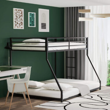 Modern adult metal bunk beds for dormitories