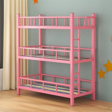 Kindergarten children’s triple bunk beds for nap rooms