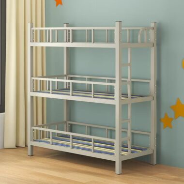 Kindergarten children’s triple bunk beds for nap rooms