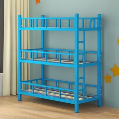 Kindergarten children’s triple bunk beds for nap rooms