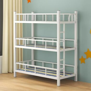 Kindergarten children’s triple bunk beds for nap rooms