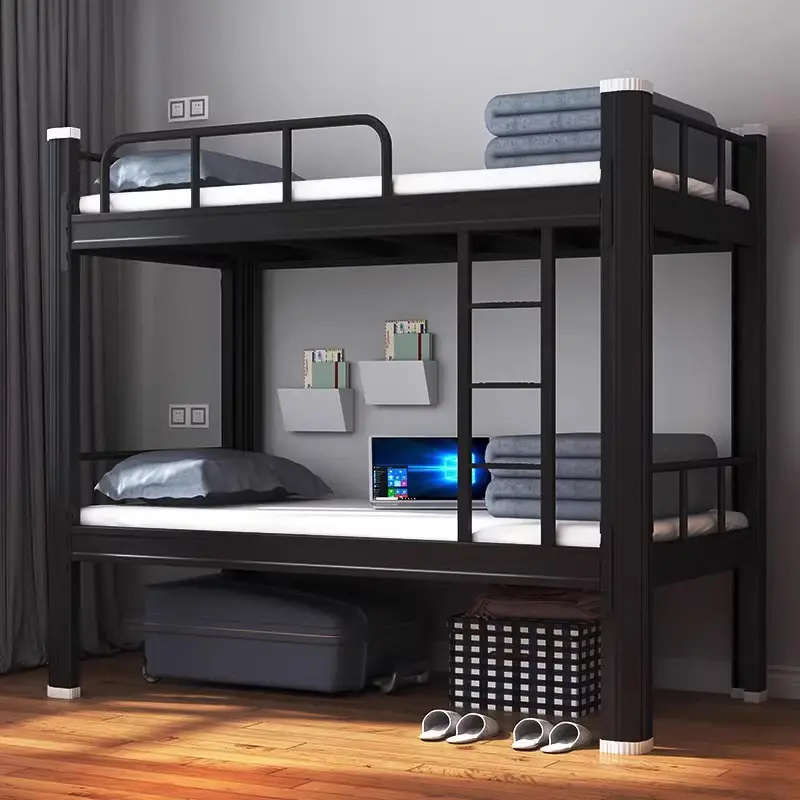 Iron Frame Metal Bunk Bed for Bedroom and Dormitory
