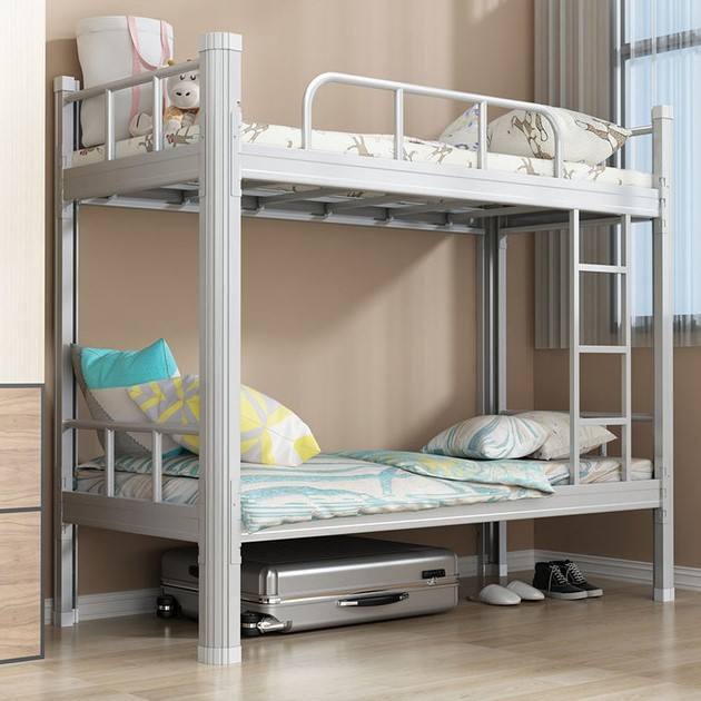 Iron Frame Metal Bunk Bed for Bedroom and Dormitory