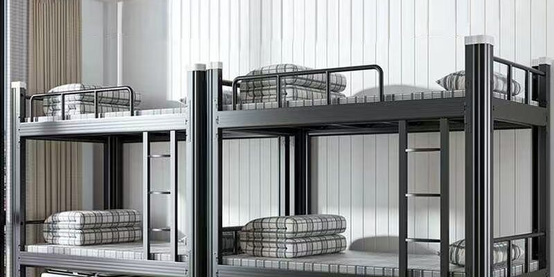 Metal Bunk Bed for Student Dormitory Use