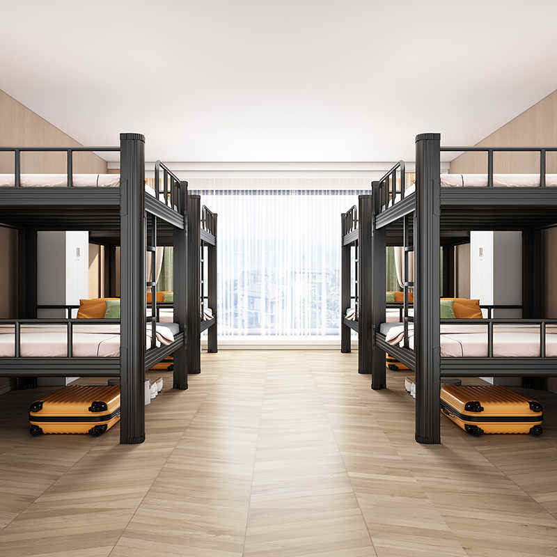 Metal Bunk Bed for Student Dormitory Use
