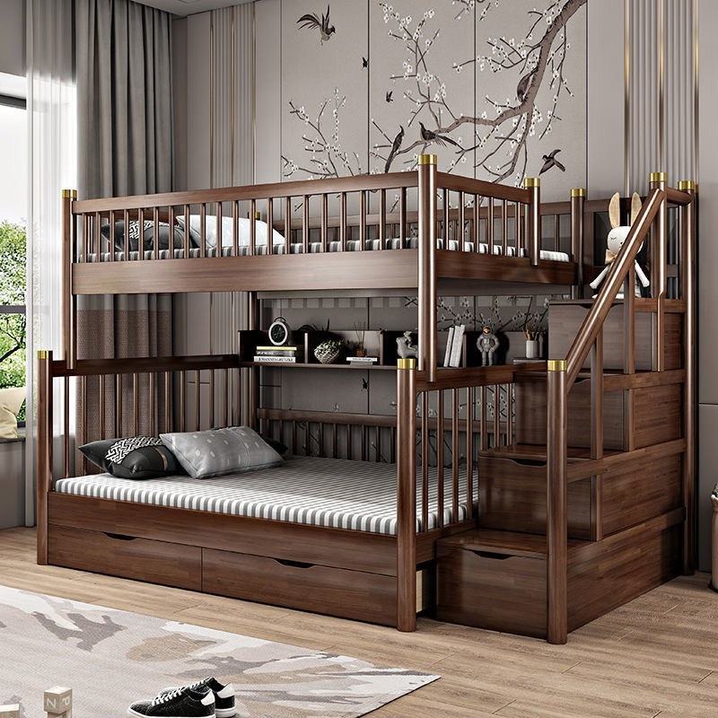 High Quality Wooden Bunk Bed for Kids Bedroom