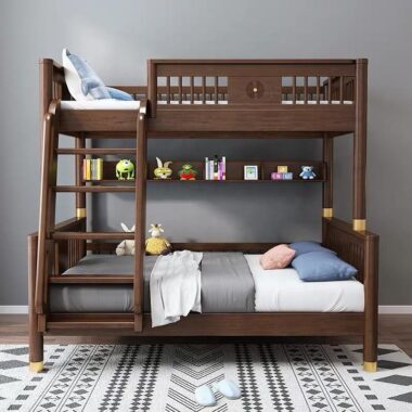 High Quality Wooden Bunk Bed for Kids Bedroom