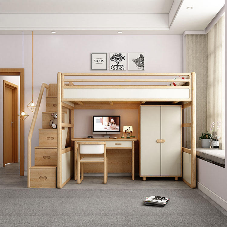 High Quality Kids Loft Bed for Modern Bedroom