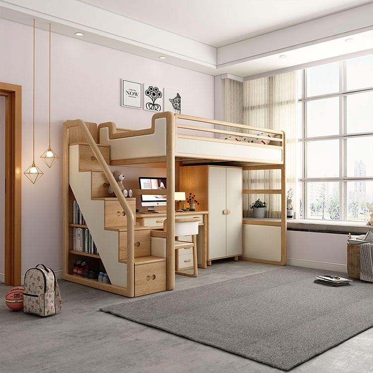 High Quality Kids Loft Bed for Modern Bedroom