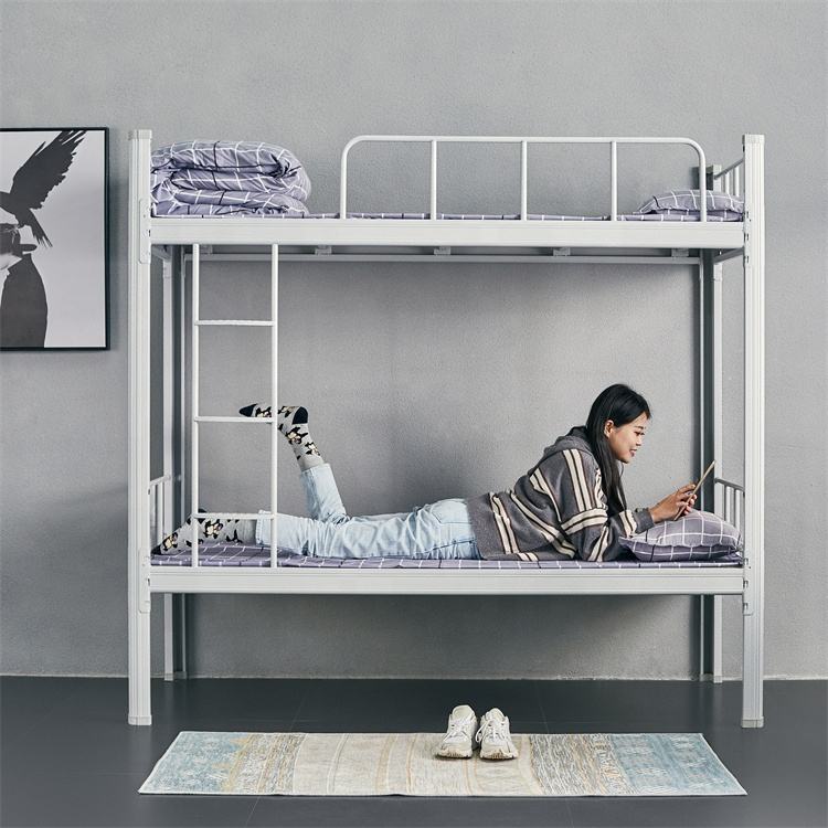 Modern Design Metal Bunk Bed for Dorms and Apartments