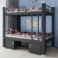 Modern Design Metal Bunk Bed for Dorms and Apartments