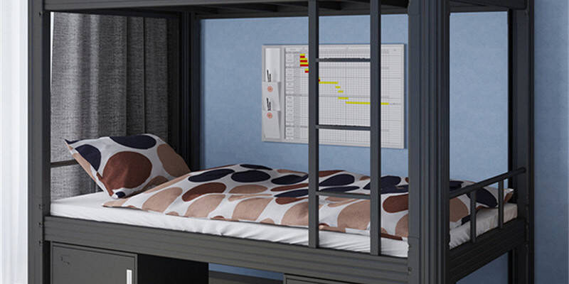 Modern Design Metal Bunk Bed for Dorms and Apartments