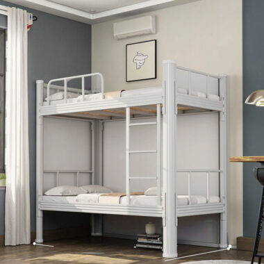 Modern Design Metal Bunk Bed for Dorms and Apartments