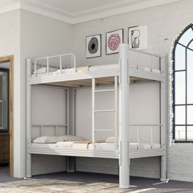 Modern Design Metal Bunk Bed for Dorms and Apartments