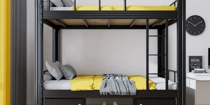 Hot Selling Metal Bunk Bed for Staff Dormitory