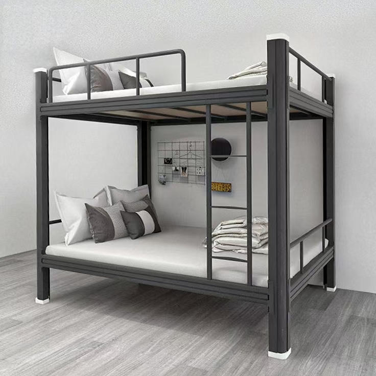 Modern Metal Bunk Bed for School and University Dormitory