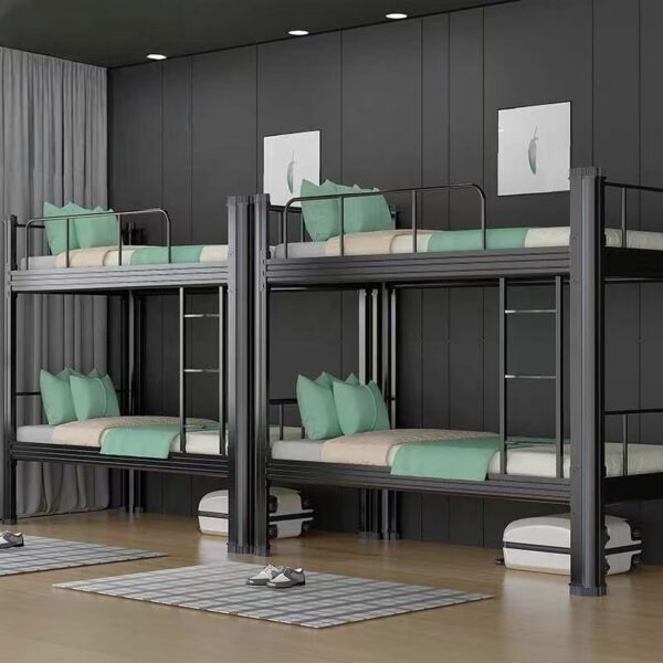 Modern Metal Bunk Bed for School and University Dormitory