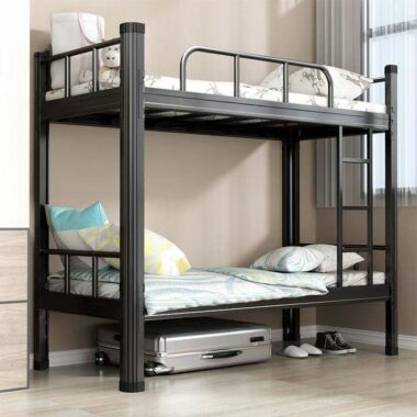 Modern Metal Bunk Bed for School and University Dormitory