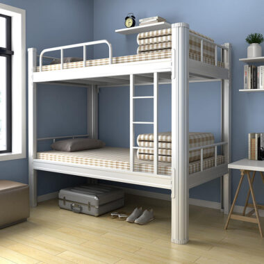 Modern Metal Bunk Bed for School and University Dormitory
