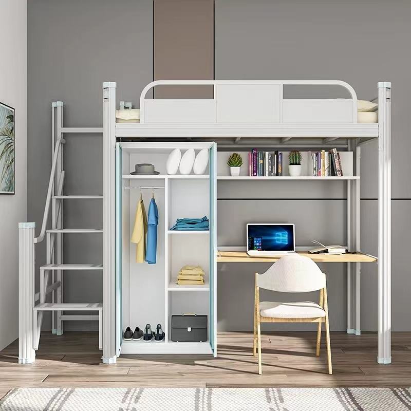 New Design Metal Loft Bed for Adults and Students