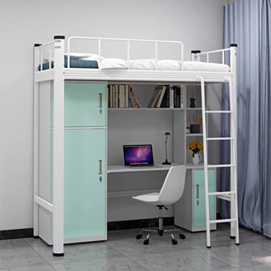 New Design Metal Loft Bed for Adults and Students