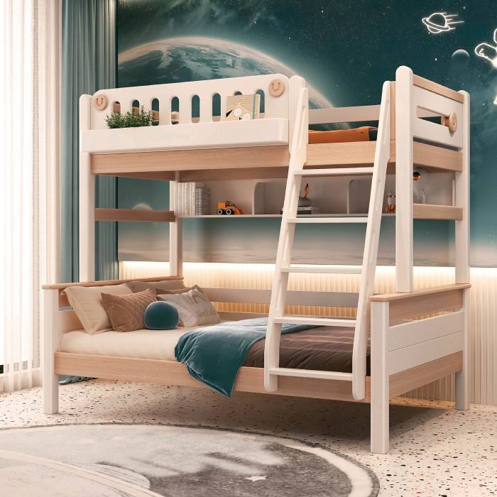High Quality Modern Wooden Bunk Bed for Kids