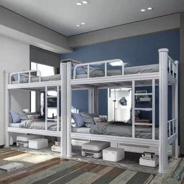 High Quality Modern Steel Metal Bunk Bed for Dormitory
